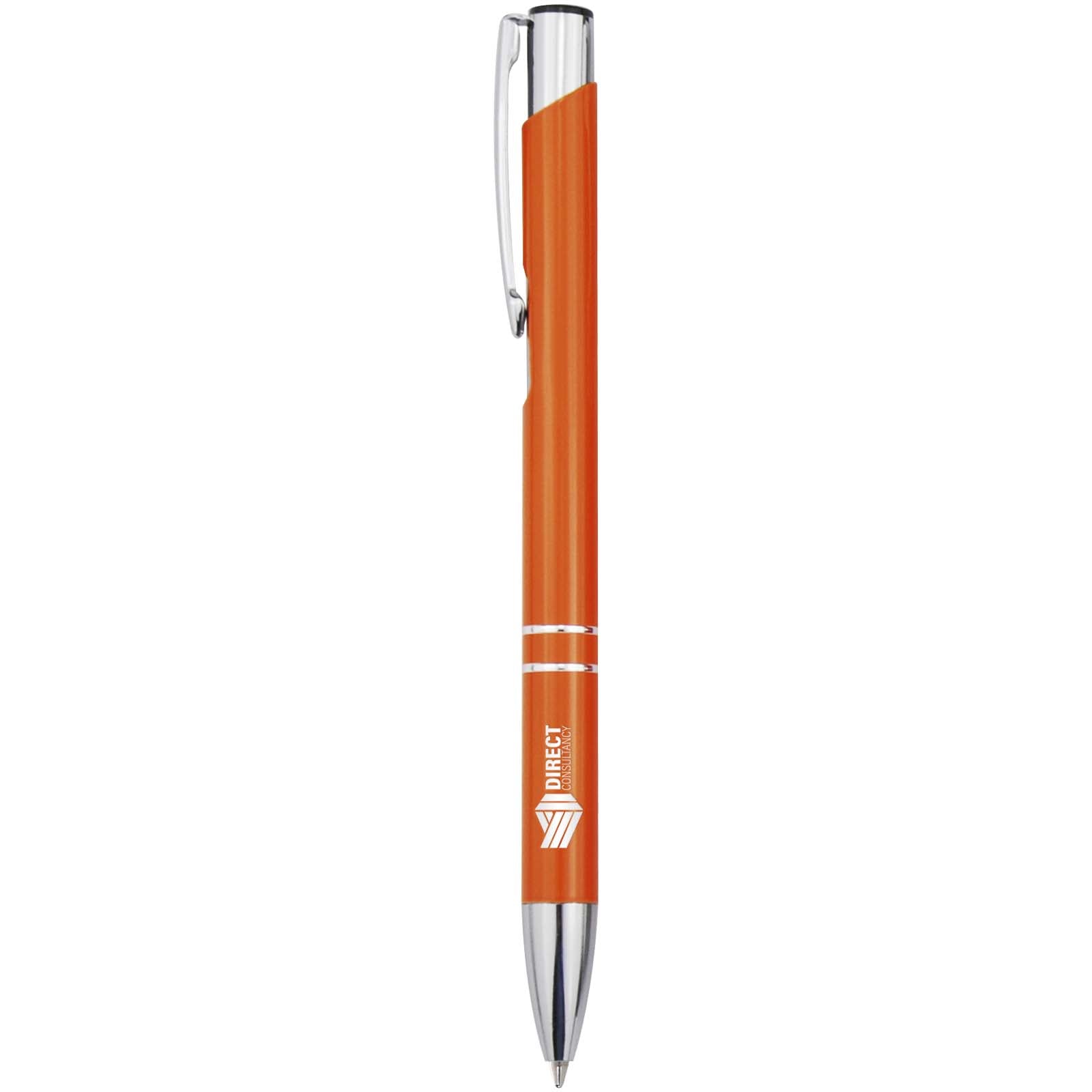 Penna a sfera in alluminio riciclato Moneta (inchiostro blu)