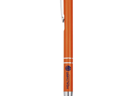 Penna a sfera in alluminio riciclato Moneta (inchiostro blu)