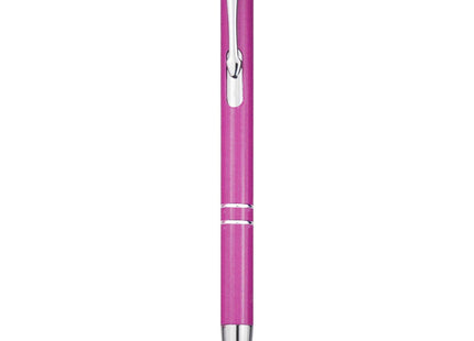 Penna a sfera in alluminio riciclato Moneta (inchiostro blu)
