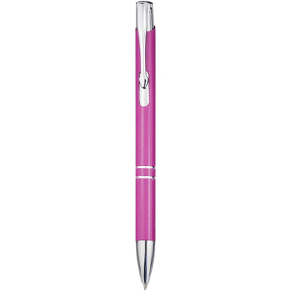 Penna a sfera in alluminio riciclato Moneta (inchiostro blu)