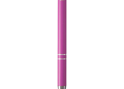 Penna a sfera in alluminio riciclato Moneta (inchiostro blu)