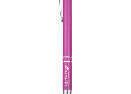 Penna a sfera in alluminio riciclato Moneta (inchiostro blu)