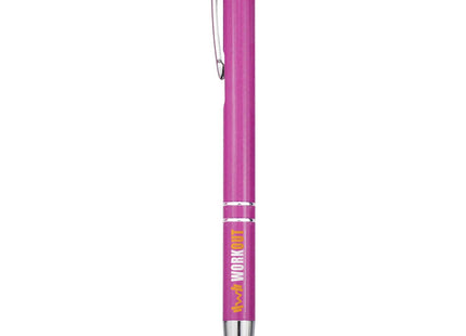 Penna a sfera in alluminio riciclato Moneta (inchiostro blu)