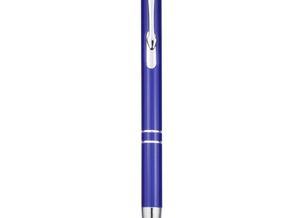 Penna a sfera in alluminio riciclato Moneta (inchiostro blu)