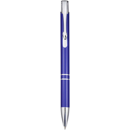 Penna a sfera in alluminio riciclato Moneta (inchiostro blu)