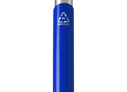 Penna a sfera in alluminio riciclato Moneta (inchiostro blu)