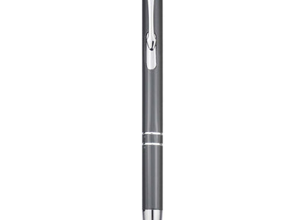 Penna a sfera in alluminio riciclato Moneta (inchiostro blu)