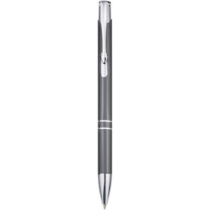 Penna a sfera in alluminio riciclato Moneta (inchiostro blu)