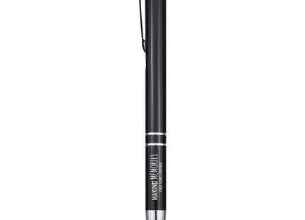 Penna a sfera in alluminio riciclato Moneta (inchiostro blu)