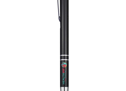 Penna a sfera in alluminio riciclato Moneta (inchiostro blu)