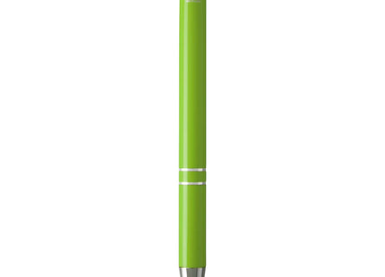 Penna a sfera in alluminio riciclato Moneta (inchiostro blu)