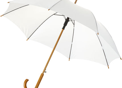 Ombrello Kyle da 23'' con apertura automatica, manico e asta in legno