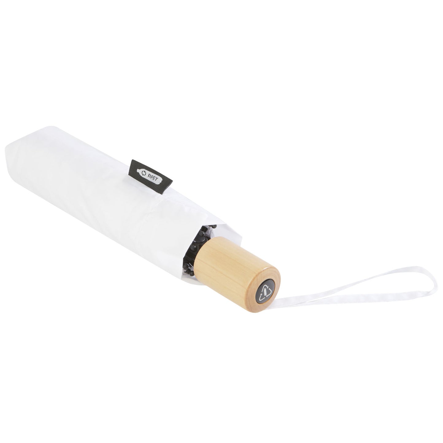 Ombrello pieghevole in PET riciclato antivento da 21" Birgit