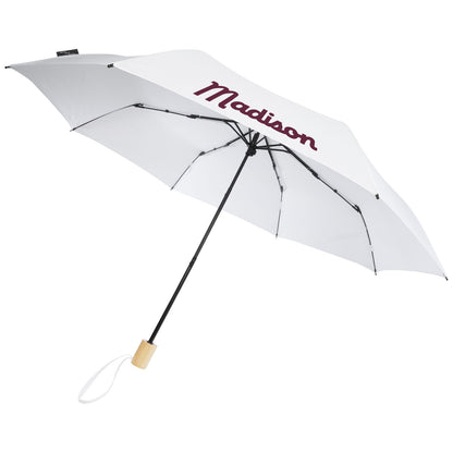 Ombrello pieghevole in PET riciclato antivento da 21" Birgit
