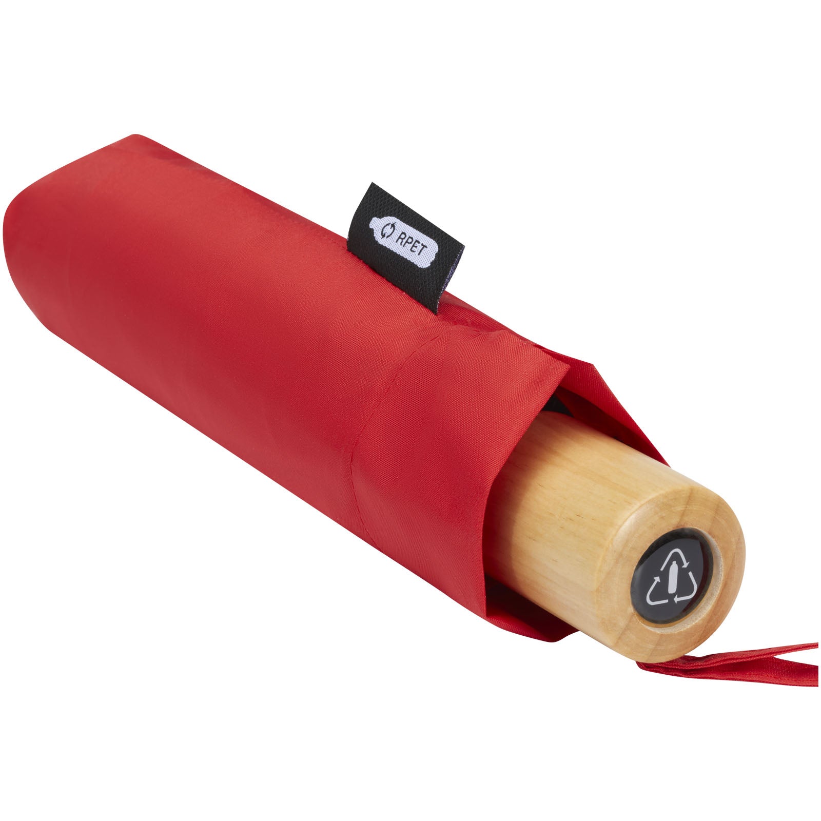 Ombrello pieghevole in PET riciclato antivento da 21" Birgit