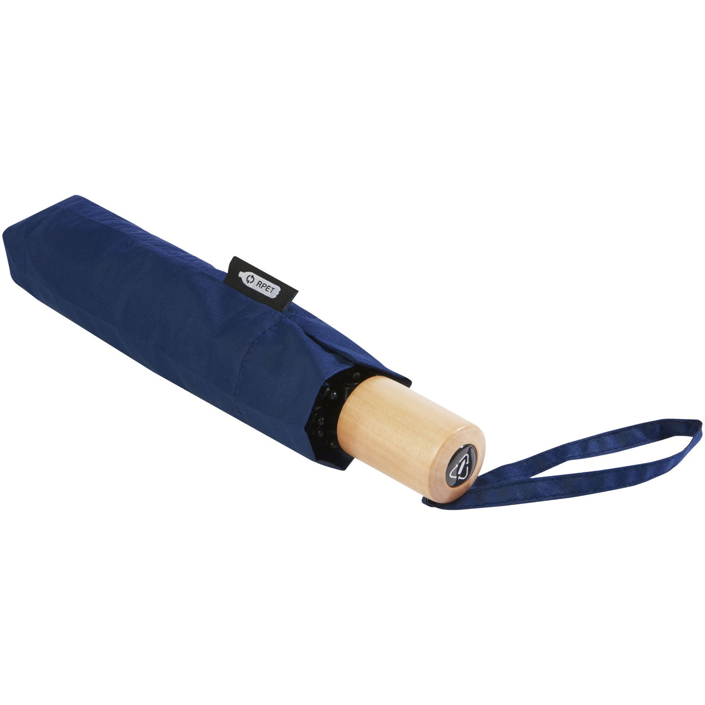 Ombrello pieghevole in PET riciclato antivento da 21" Birgit
