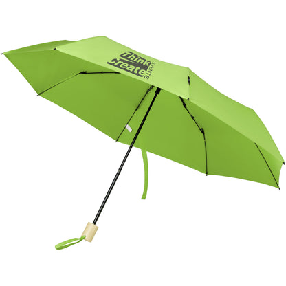 Ombrello pieghevole in PET riciclato antivento da 21" Birgit