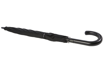 Ombrello da 23" con apertura automatica, finitura carbon look e impugnatura arcuata Fontana