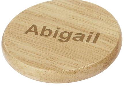 Sottobicchiere in legno con apribottiglie Scoll