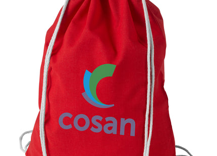 Sacca in cotone 100 g/m² con coulisse Oregon - 5L