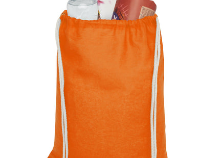 Sacca in cotone 100 g/m² con coulisse Oregon - 5L