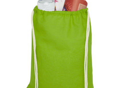Sacca in cotone 100 g/m² con coulisse Oregon - 5L