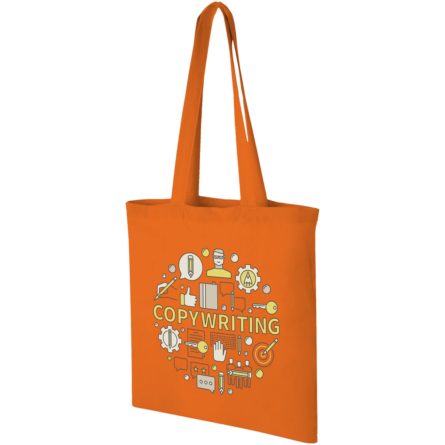 Shopper in cotone 140 g/m² Madras - 7L
