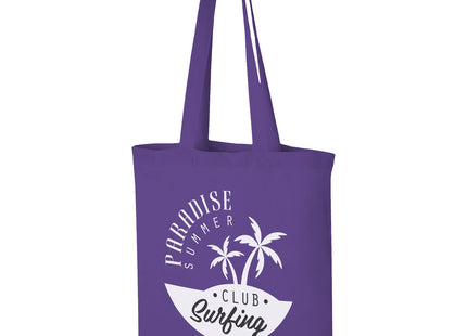 Shopper in cotone 140 g/m² Madras - 7L