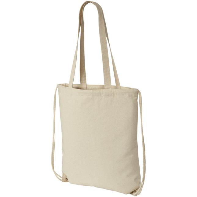 Zaino con cordoncino Eliza in cotone da 240 g/m² - 6L