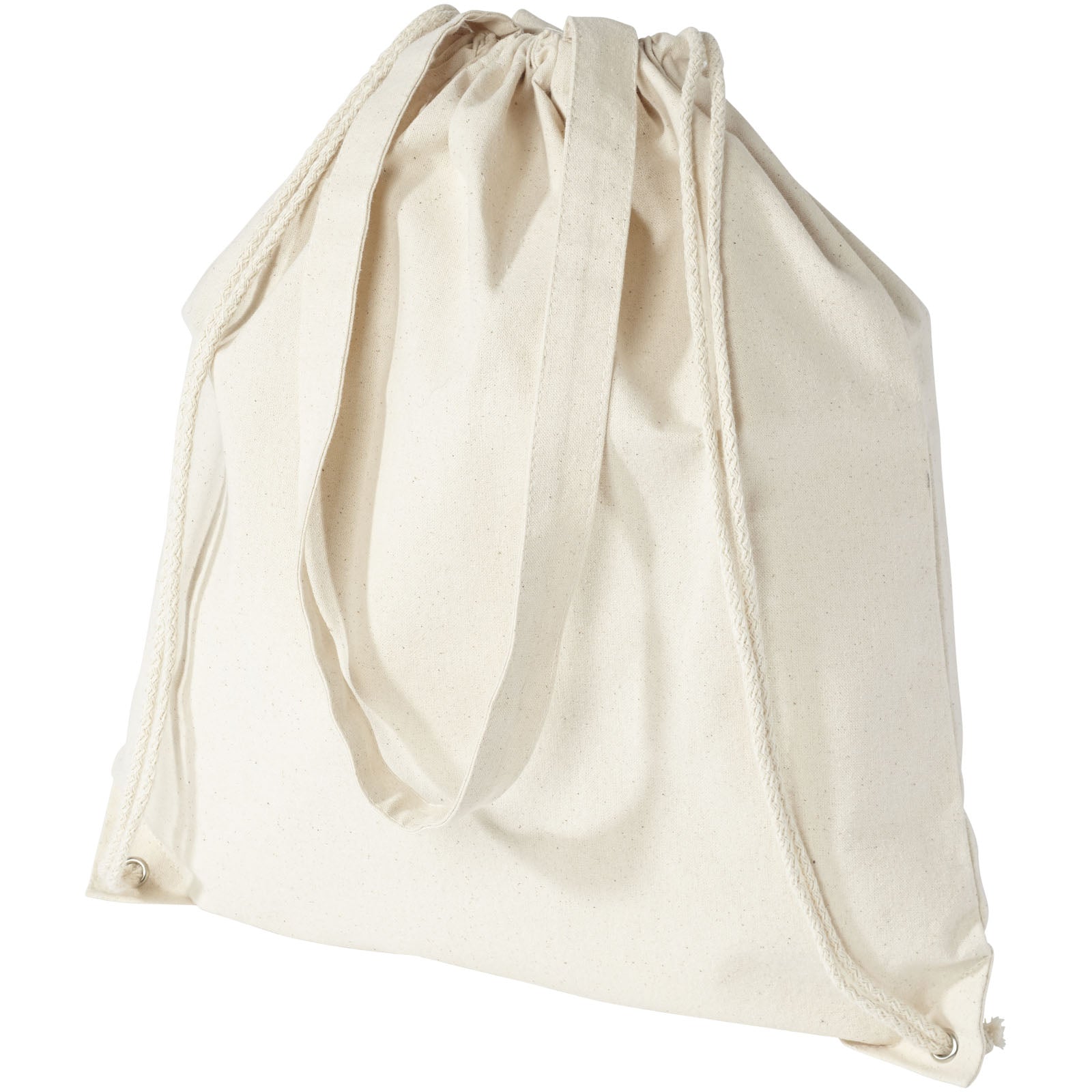 Zaino con cordoncino Eliza in cotone da 240 g/m² - 6L