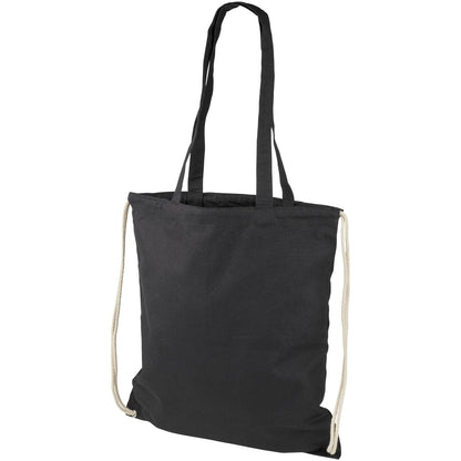 Zaino con cordoncino Eliza in cotone da 240 g/m² - 6L