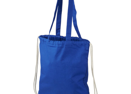 Zaino con cordoncino Eliza in cotone da 240 g/m² - 6L