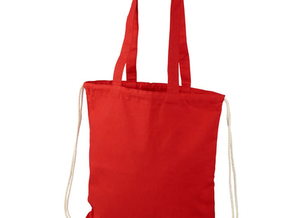 Zaino con cordoncino Eliza in cotone da 240 g/m² - 6L