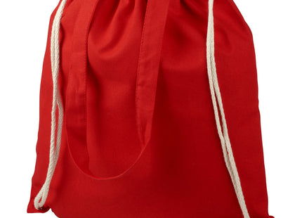 Zaino con cordoncino Eliza in cotone da 240 g/m² - 6L