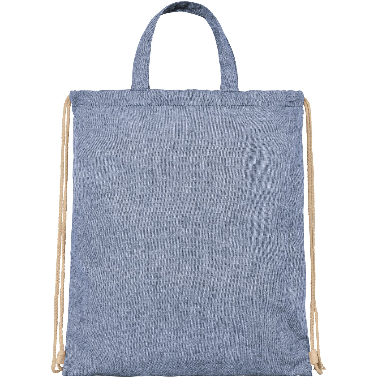 Zaino con cordoncino Pheebs in tessuto riciclato, 210 g/m² - 6L