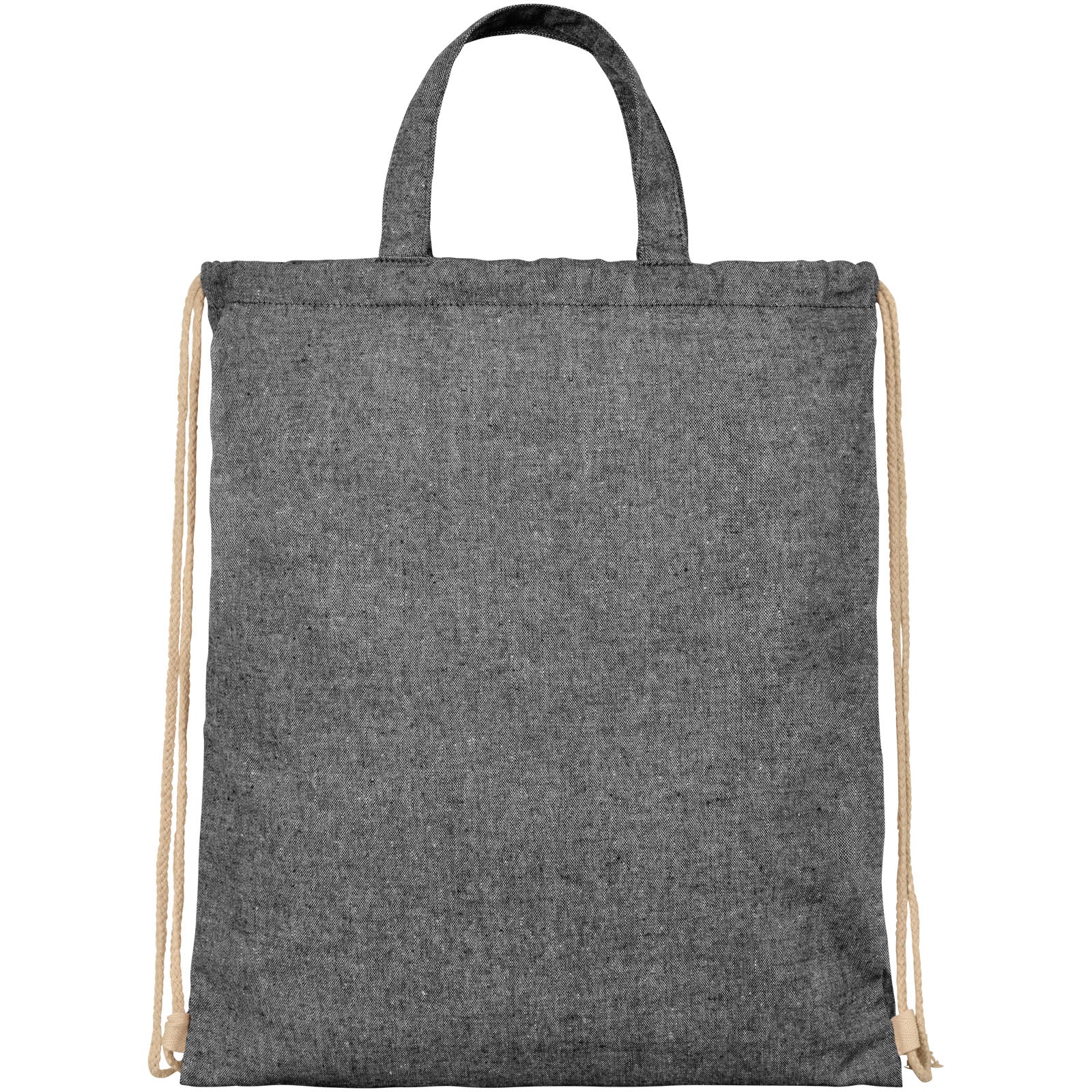 Zaino con cordoncino Pheebs in tessuto riciclato, 210 g/m² - 6L