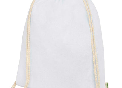 Zaino in cotone biologico 100 g/m² con cordoncino Orissa - 5L