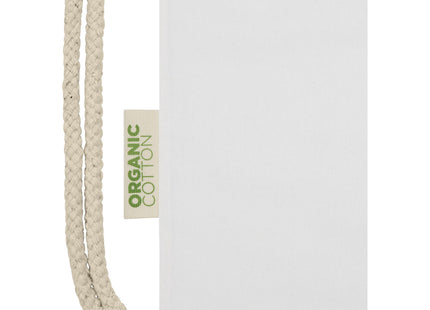 Zaino in cotone biologico 100 g/m² con cordoncino Orissa - 5L