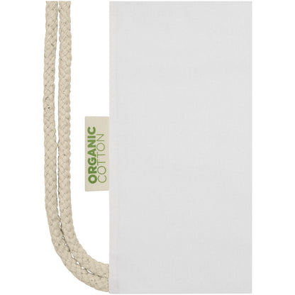 Zaino in cotone biologico 100 g/m² con cordoncino Orissa - 5L