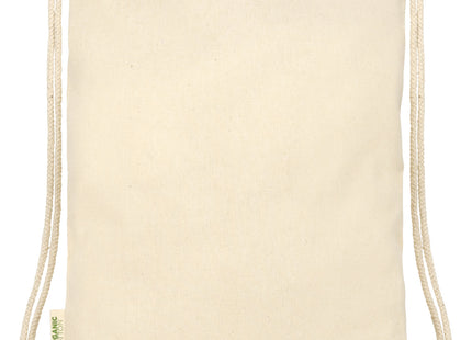 Zaino in cotone biologico 100 g/m² con cordoncino Orissa - 5L