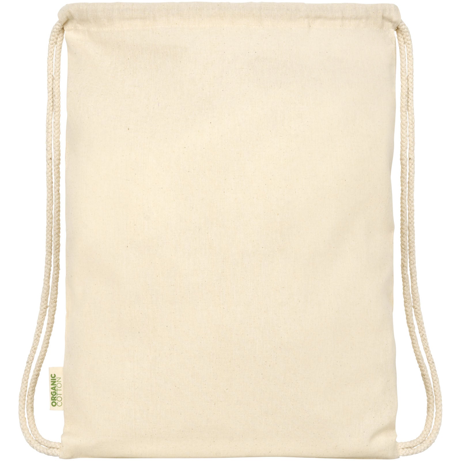 Zaino in cotone biologico 100 g/m² con cordoncino Orissa - 5L