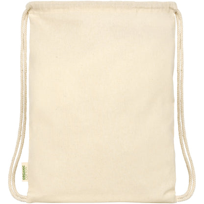 Zaino in cotone biologico 100 g/m² con cordoncino Orissa - 5L