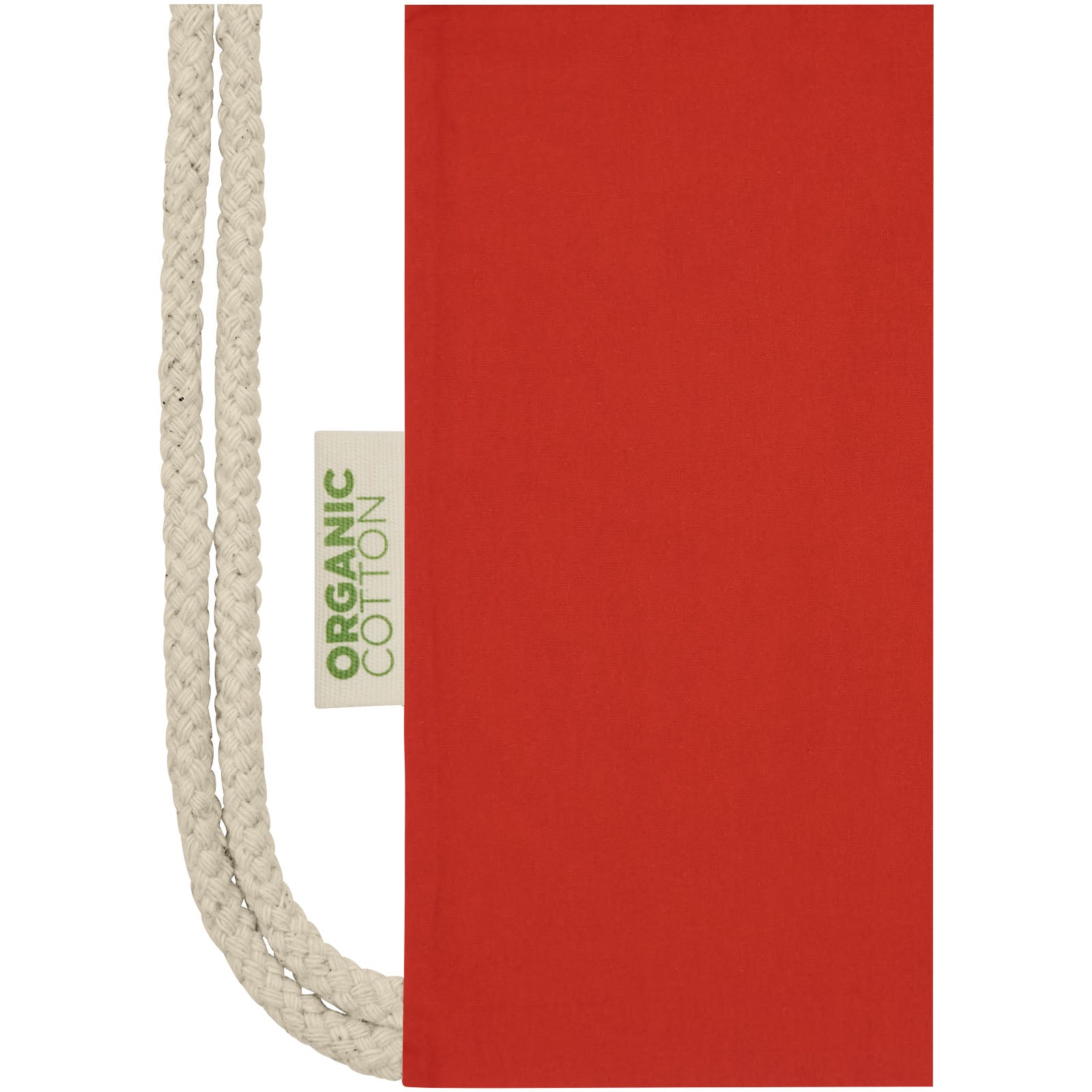 Zaino in cotone biologico 100 g/m² con cordoncino Orissa - 5L