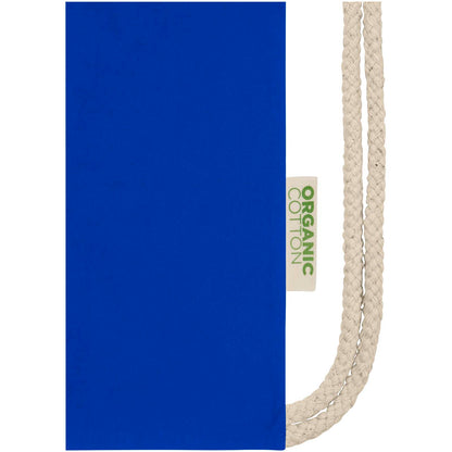 Zaino in cotone biologico 100 g/m² con cordoncino Orissa - 5L