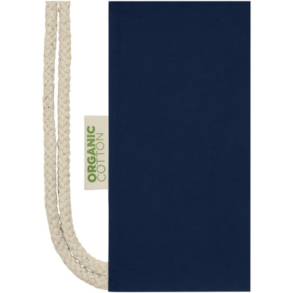 Zaino in cotone biologico 100 g/m² con cordoncino Orissa - 5L