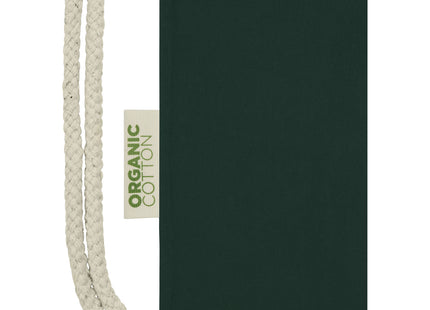 Zaino in cotone biologico 100 g/m² con cordoncino Orissa - 5L