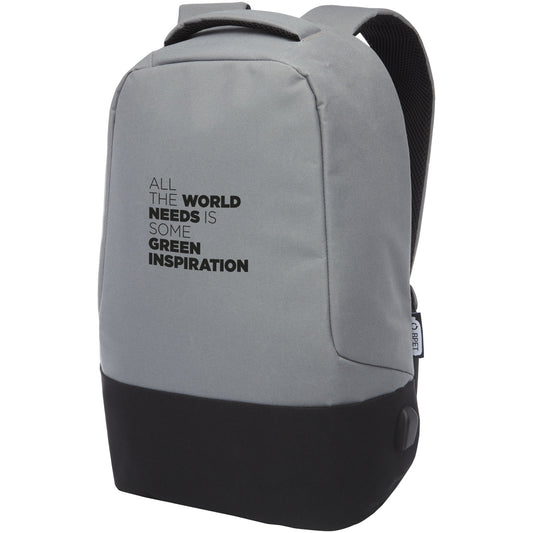 Zaino antifurto in RPET certificato GRS Cover - 18L