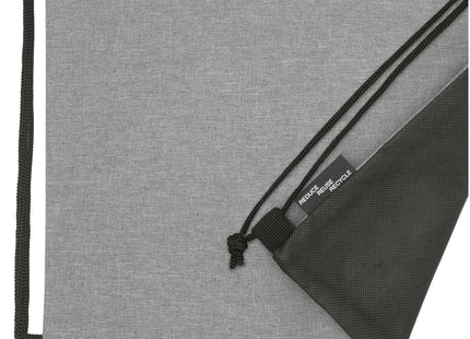 Zaino con cordoncino Ross in PET riciclato - 5L