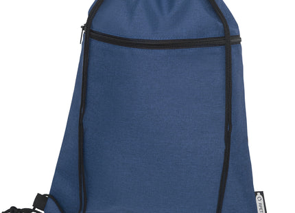 Zaino con cordoncino Ross in PET riciclato - 5L
