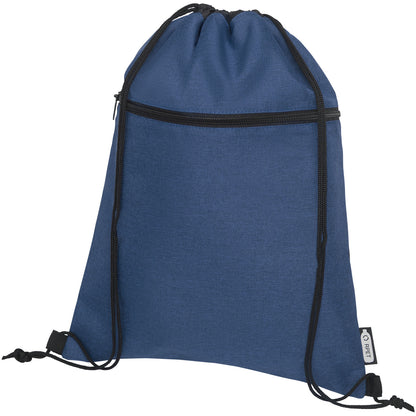 Zaino con cordoncino Ross in PET riciclato - 5L